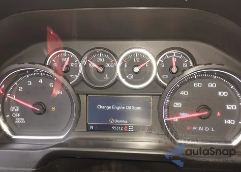 2021 Chevrolet Silverado 1500 4Wd Short Bed Lt из США, поврежденный, VIN 1GCUYDED5MZ326908